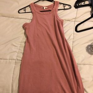 Worn, good conditions pink midi dress